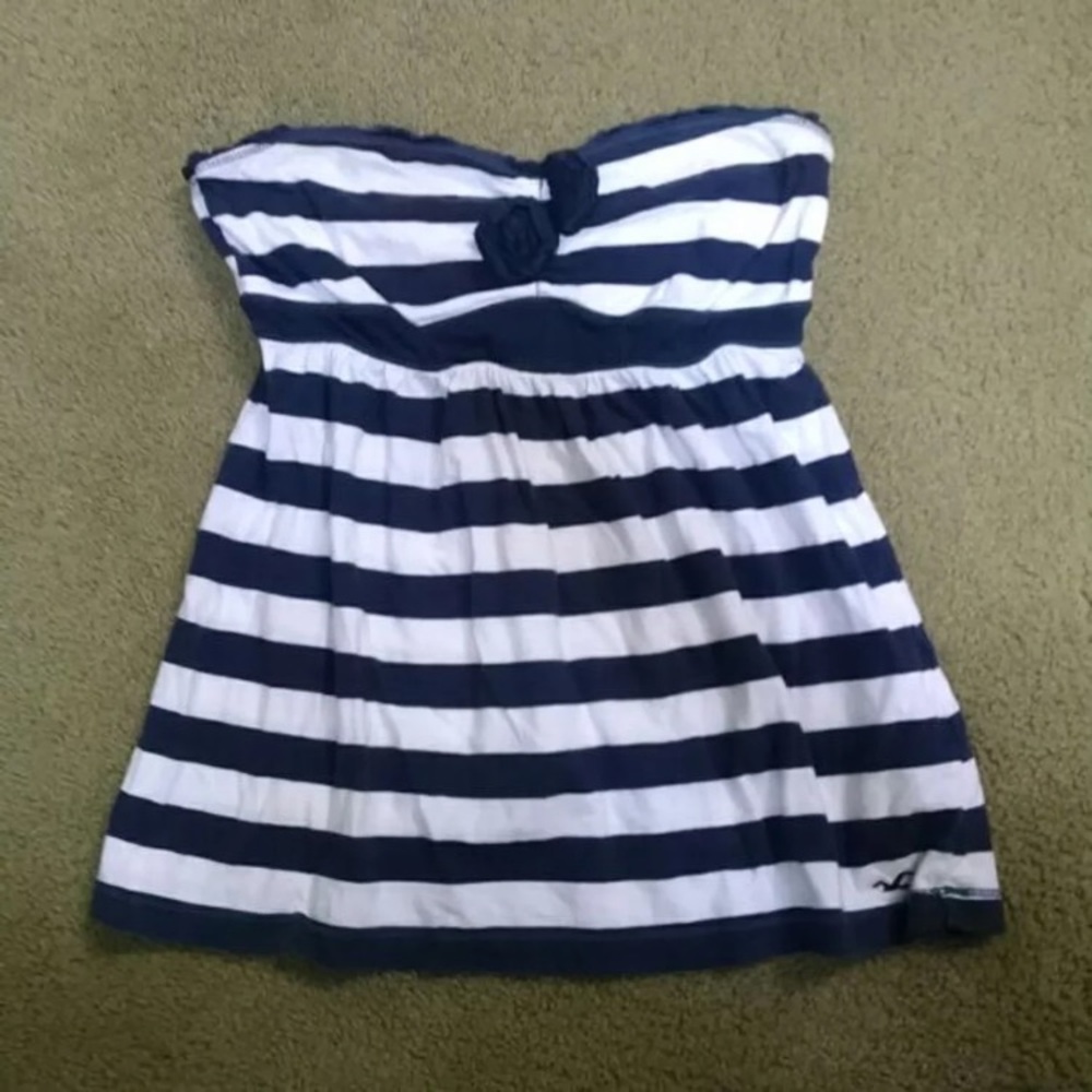 Striped tube top